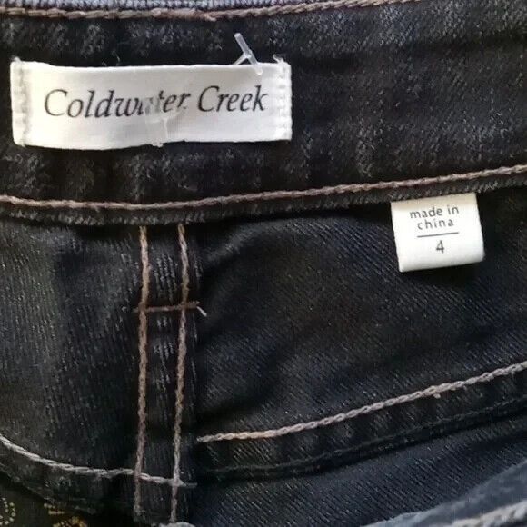 Coldwater Creek size 4 black jeans - Picture 14 of 14